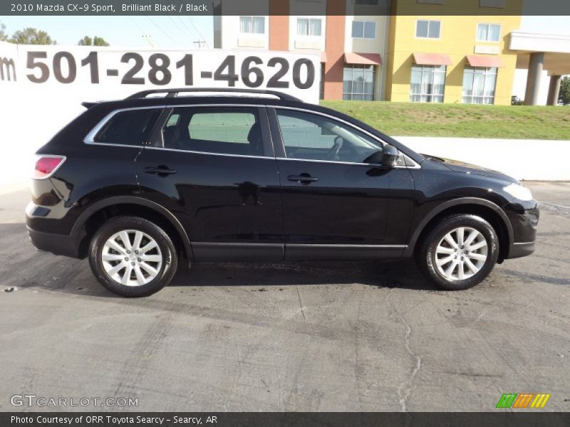 Brilliant Black / Black 2010 Mazda CX-9 Sport