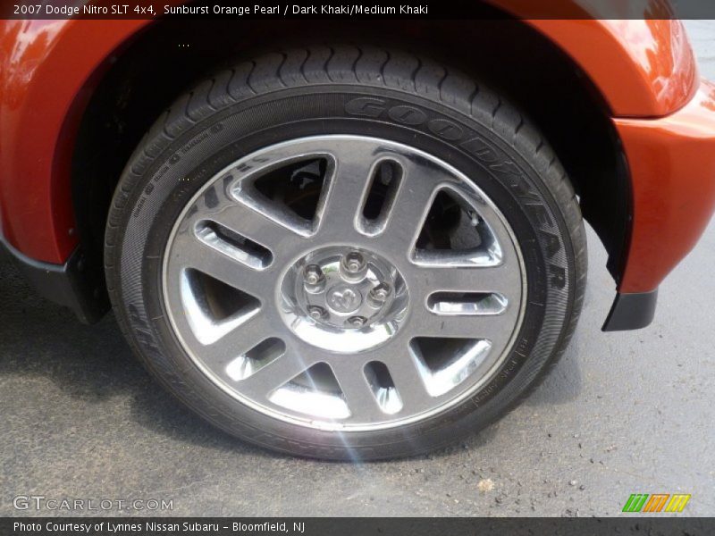 Sunburst Orange Pearl / Dark Khaki/Medium Khaki 2007 Dodge Nitro SLT 4x4