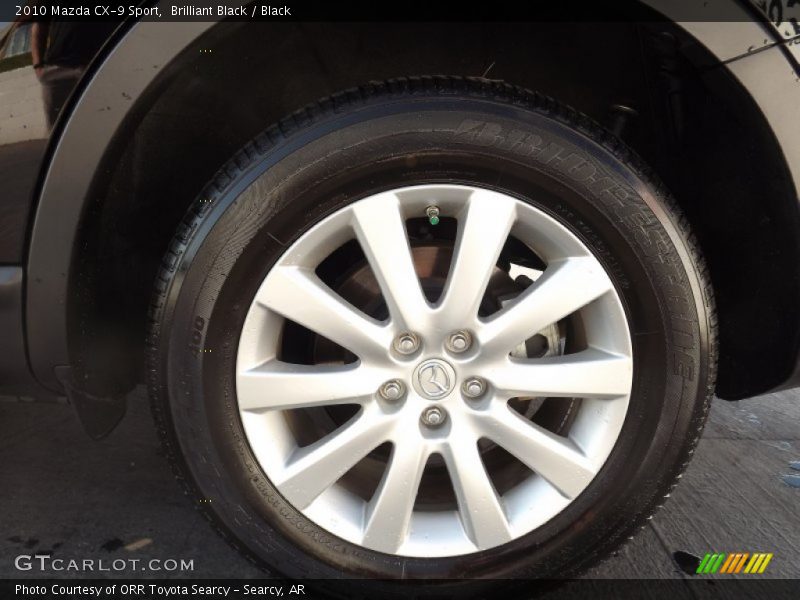 Brilliant Black / Black 2010 Mazda CX-9 Sport