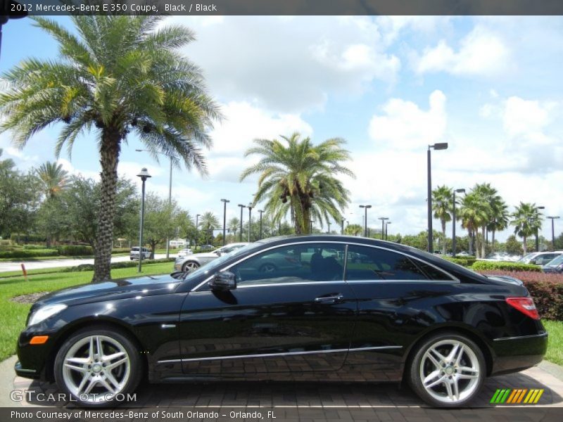  2012 E 350 Coupe Black