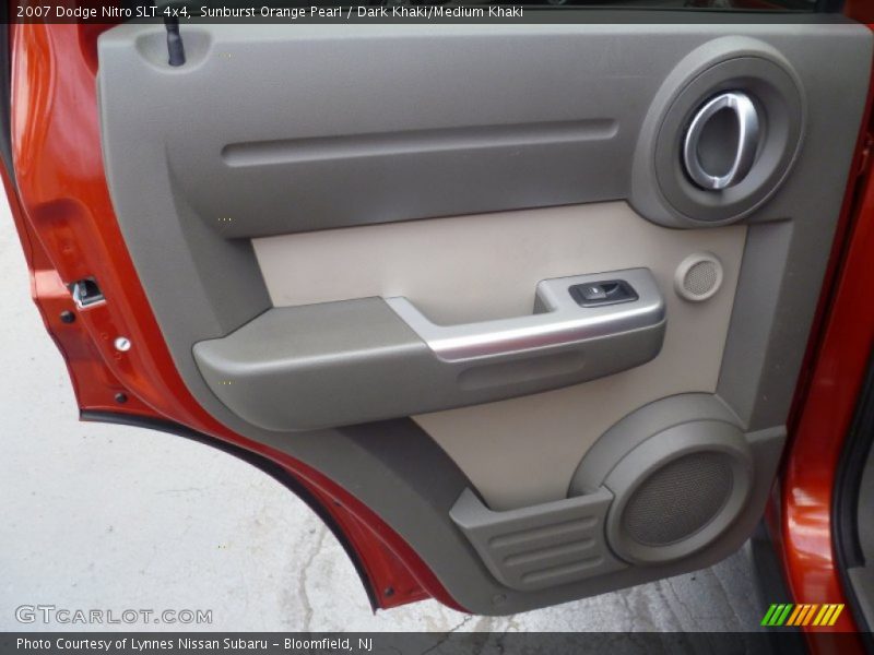 Sunburst Orange Pearl / Dark Khaki/Medium Khaki 2007 Dodge Nitro SLT 4x4