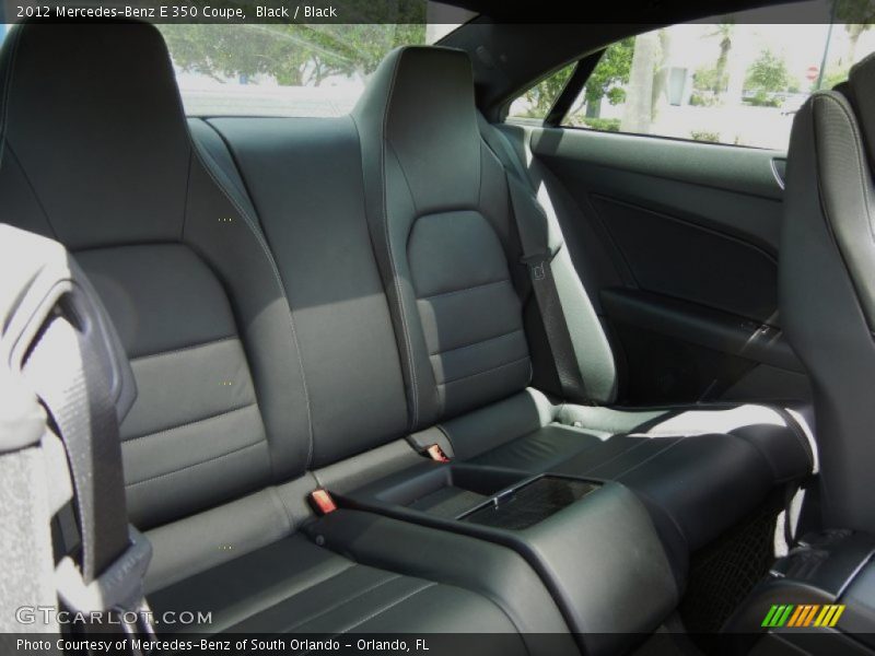 Black / Black 2012 Mercedes-Benz E 350 Coupe