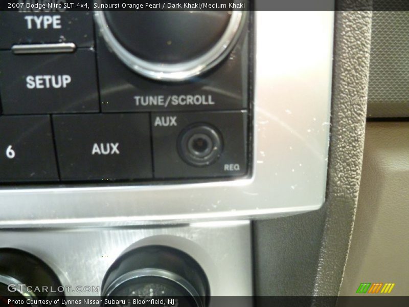Sunburst Orange Pearl / Dark Khaki/Medium Khaki 2007 Dodge Nitro SLT 4x4