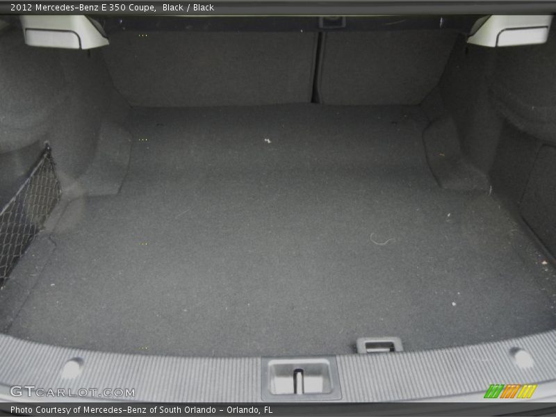 Black / Black 2012 Mercedes-Benz E 350 Coupe