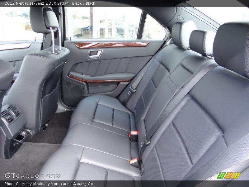 Black / Black 2013 Mercedes-Benz E 350 Sedan