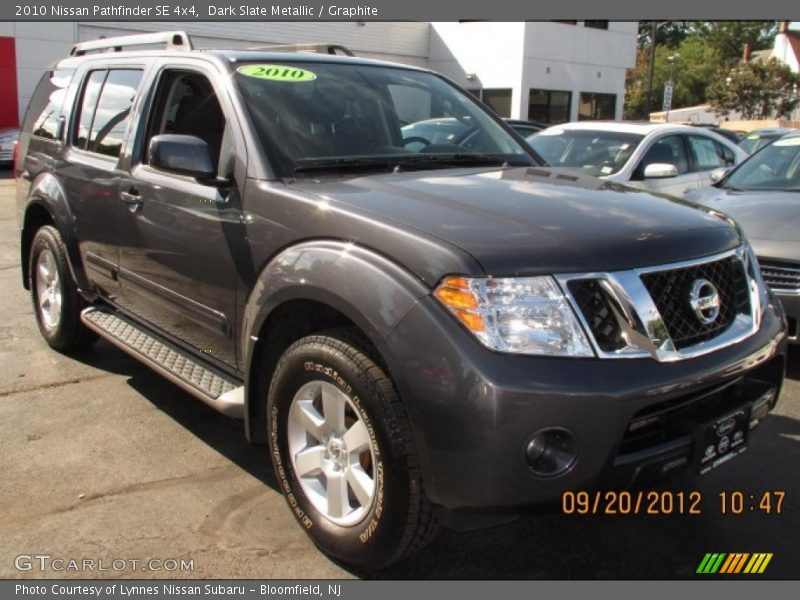 Dark Slate Metallic / Graphite 2010 Nissan Pathfinder SE 4x4