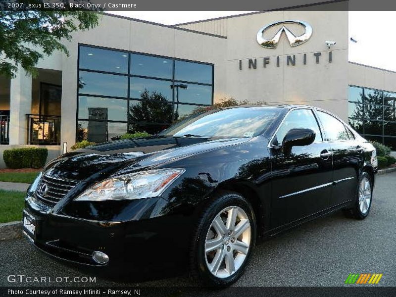 Black Onyx / Cashmere 2007 Lexus ES 350
