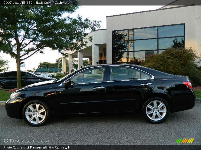 Black Onyx / Cashmere 2007 Lexus ES 350