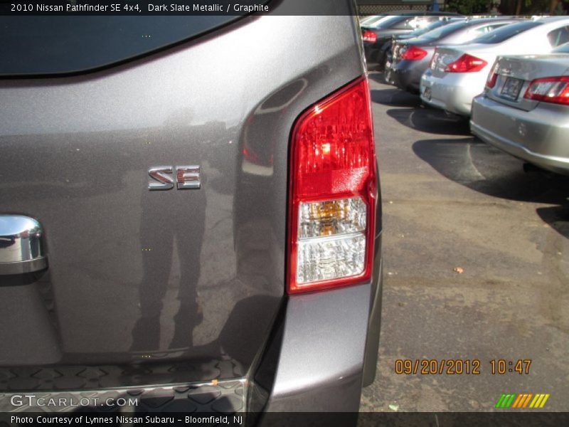 Dark Slate Metallic / Graphite 2010 Nissan Pathfinder SE 4x4