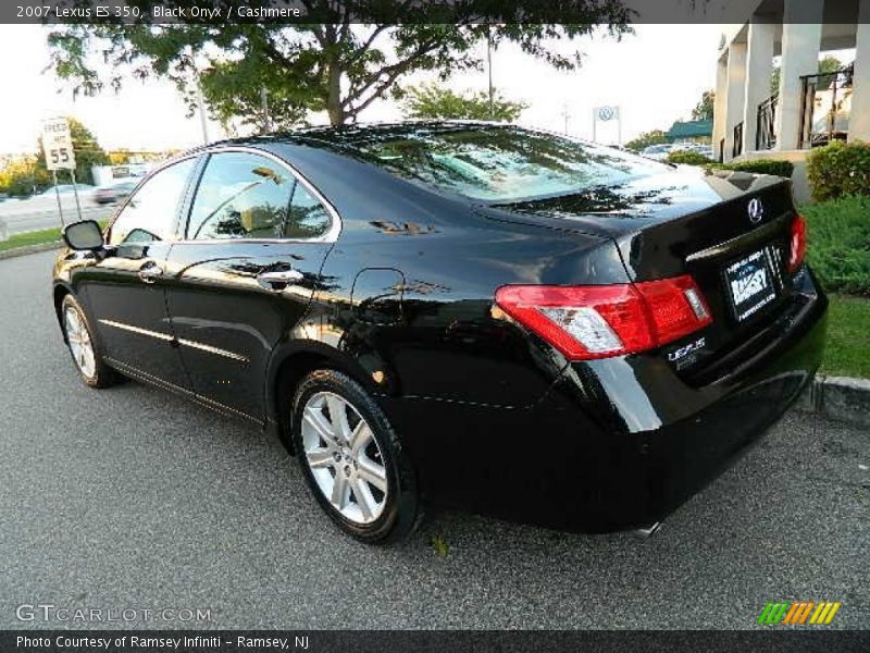 Black Onyx / Cashmere 2007 Lexus ES 350