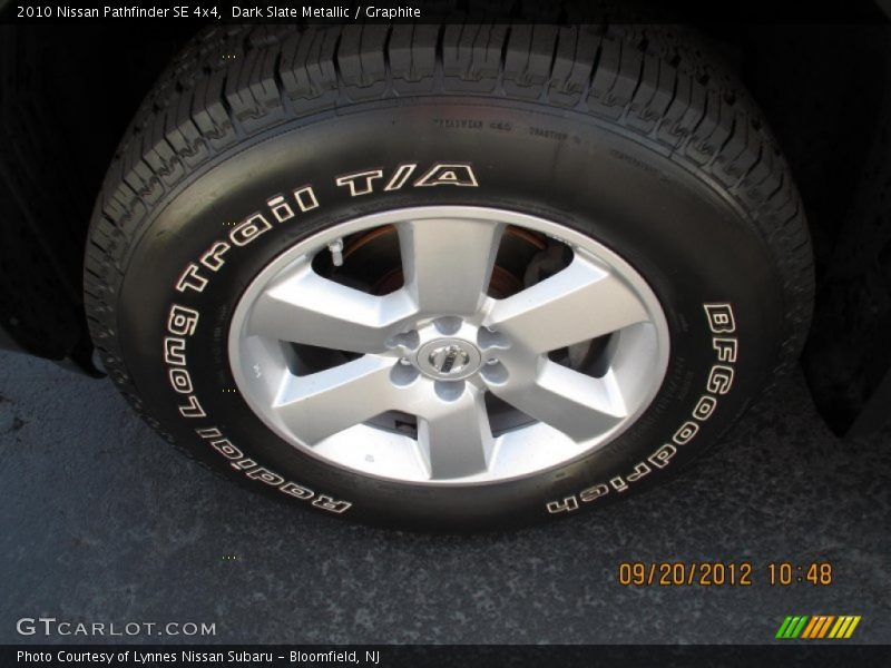 Dark Slate Metallic / Graphite 2010 Nissan Pathfinder SE 4x4