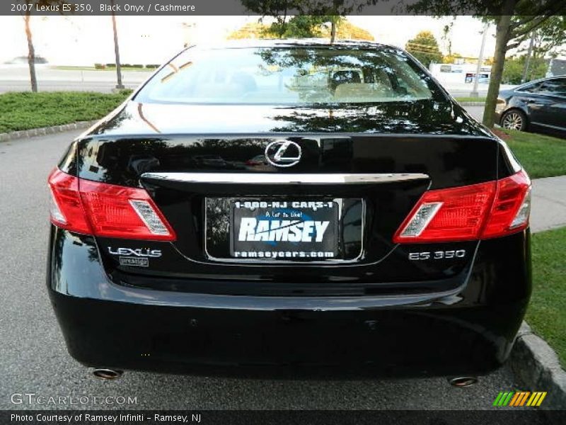 Black Onyx / Cashmere 2007 Lexus ES 350