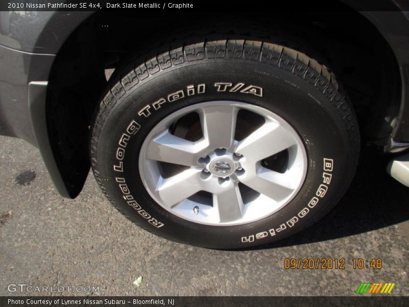 Dark Slate Metallic / Graphite 2010 Nissan Pathfinder SE 4x4