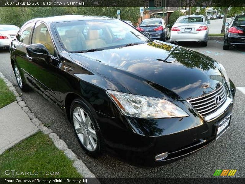 Black Onyx / Cashmere 2007 Lexus ES 350