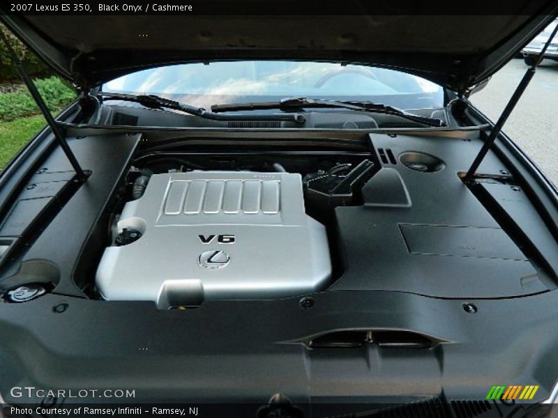 Black Onyx / Cashmere 2007 Lexus ES 350