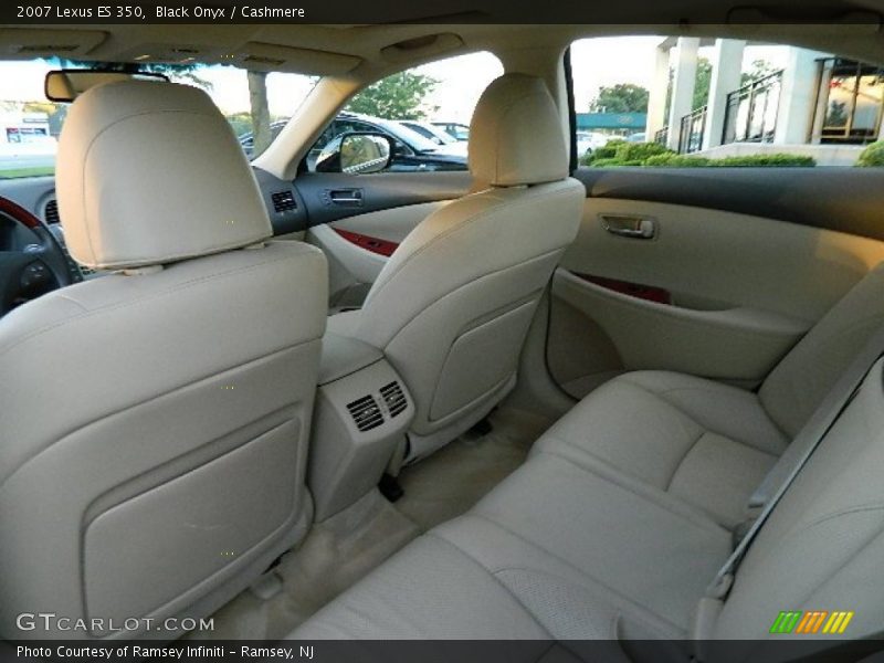 Black Onyx / Cashmere 2007 Lexus ES 350
