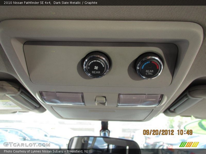 Dark Slate Metallic / Graphite 2010 Nissan Pathfinder SE 4x4