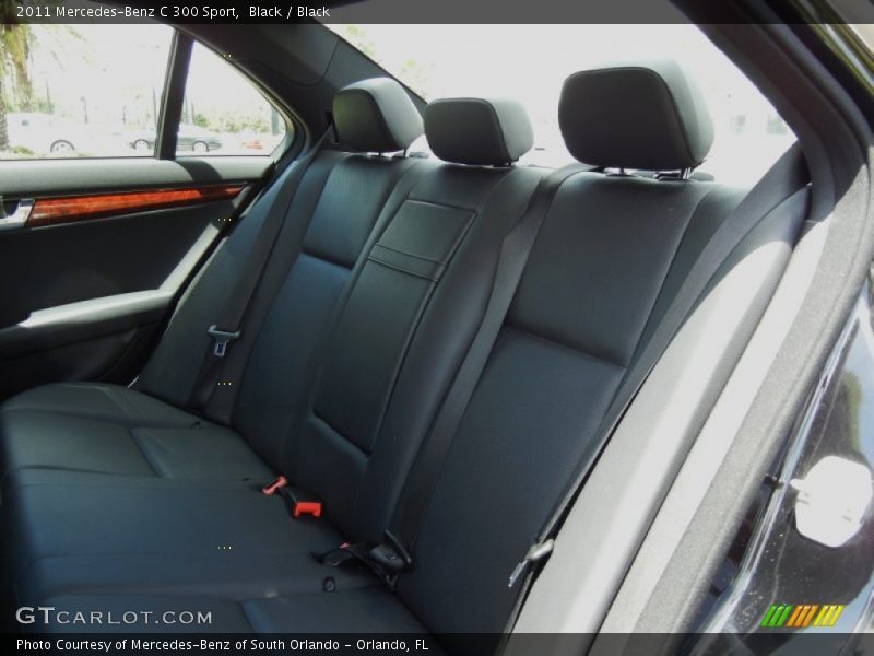 Black / Black 2011 Mercedes-Benz C 300 Sport