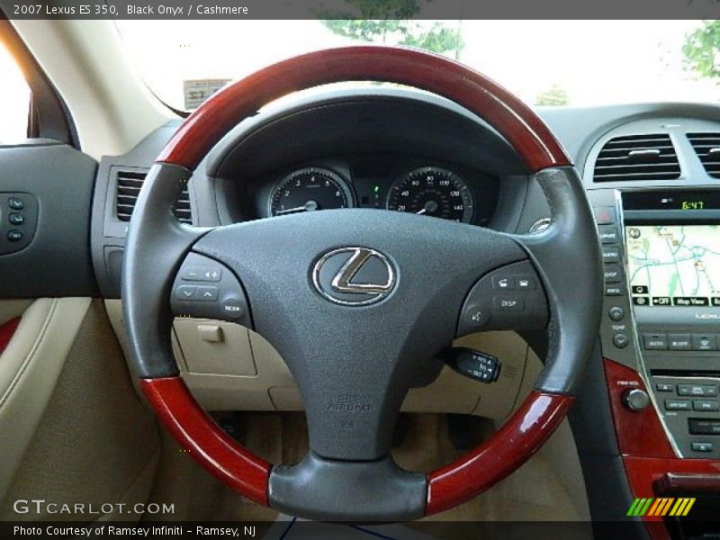 Black Onyx / Cashmere 2007 Lexus ES 350