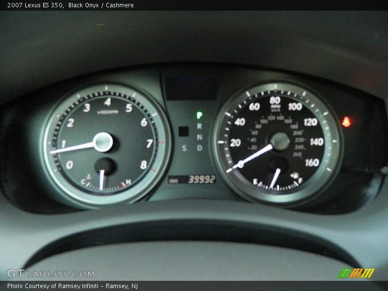 Black Onyx / Cashmere 2007 Lexus ES 350