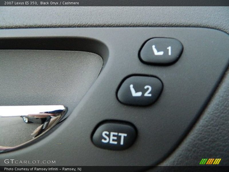 Black Onyx / Cashmere 2007 Lexus ES 350