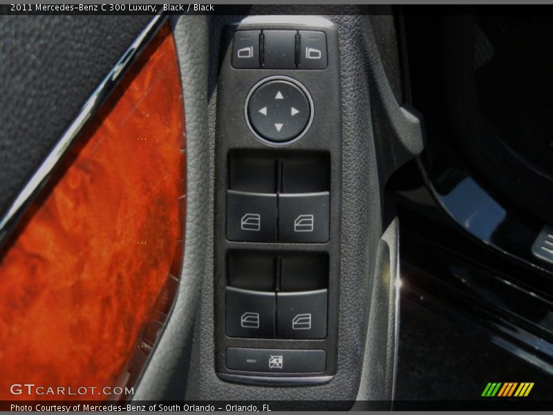 Black / Black 2011 Mercedes-Benz C 300 Luxury