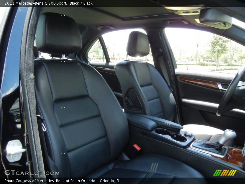 Black / Black 2011 Mercedes-Benz C 300 Sport