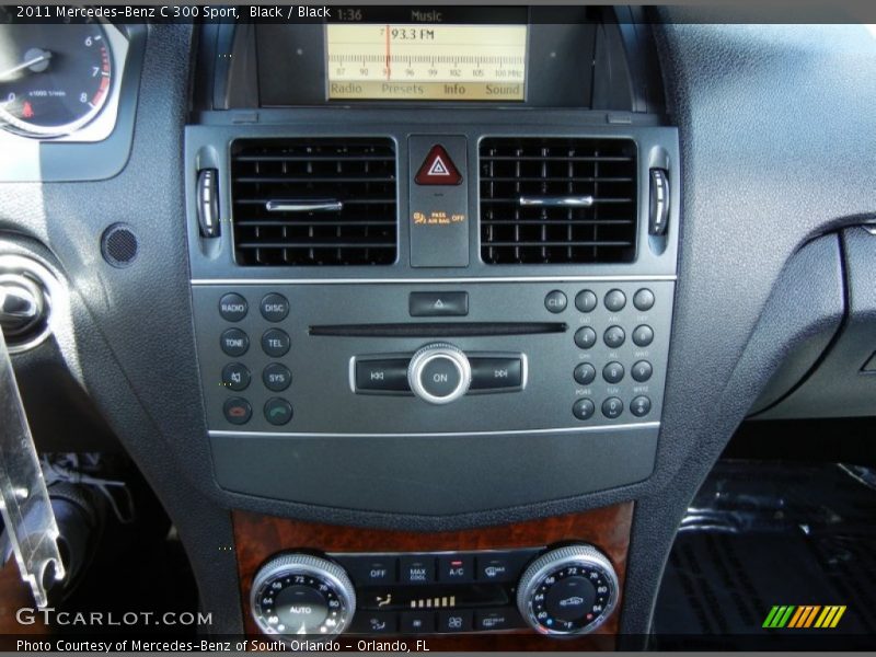 Black / Black 2011 Mercedes-Benz C 300 Sport