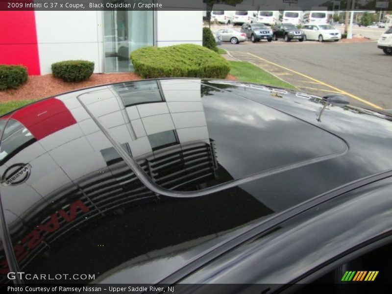 Black Obsidian / Graphite 2009 Infiniti G 37 x Coupe