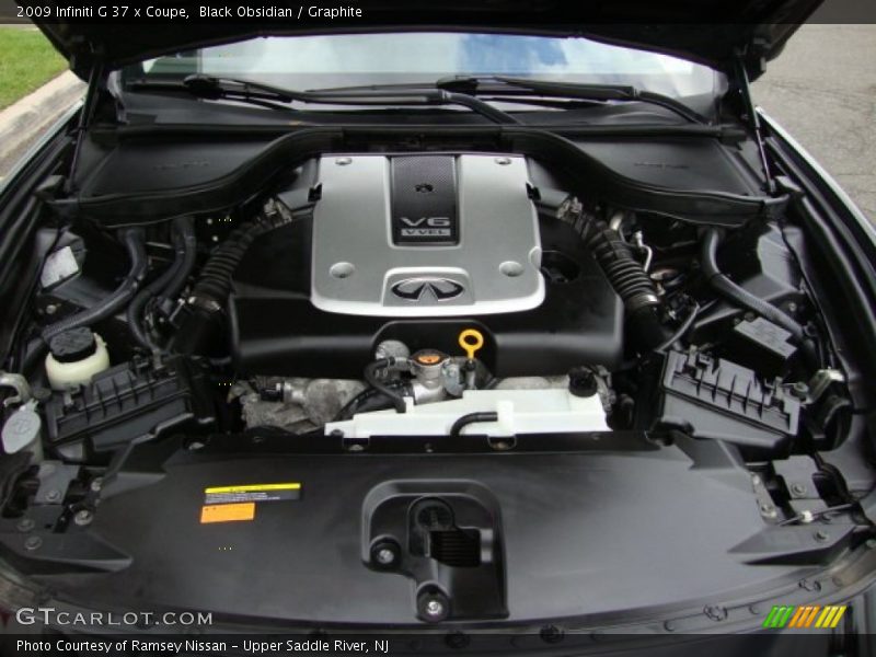 Black Obsidian / Graphite 2009 Infiniti G 37 x Coupe