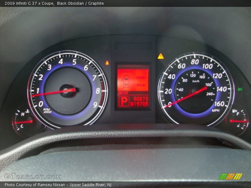 Black Obsidian / Graphite 2009 Infiniti G 37 x Coupe
