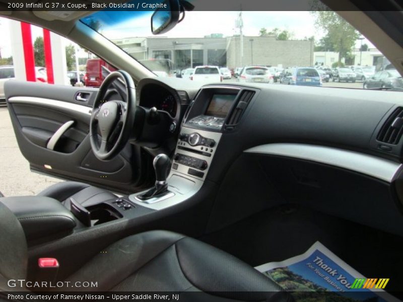 Black Obsidian / Graphite 2009 Infiniti G 37 x Coupe