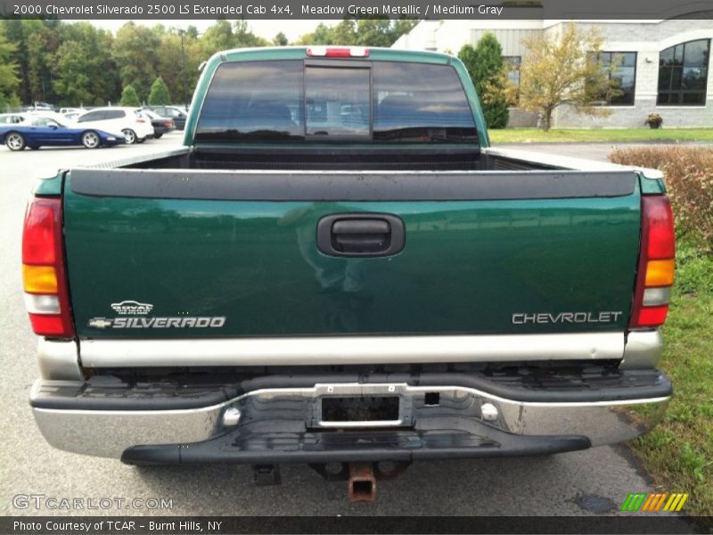 Meadow Green Metallic / Medium Gray 2000 Chevrolet Silverado 2500 LS Extended Cab 4x4