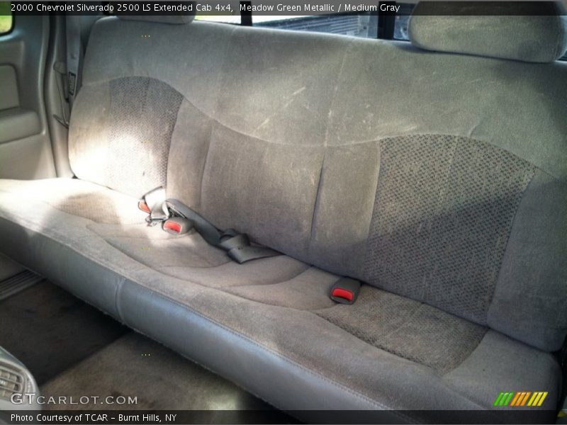 Meadow Green Metallic / Medium Gray 2000 Chevrolet Silverado 2500 LS Extended Cab 4x4