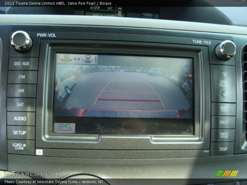 Salsa Red Pearl / Bisque 2011 Toyota Sienna Limited AWD
