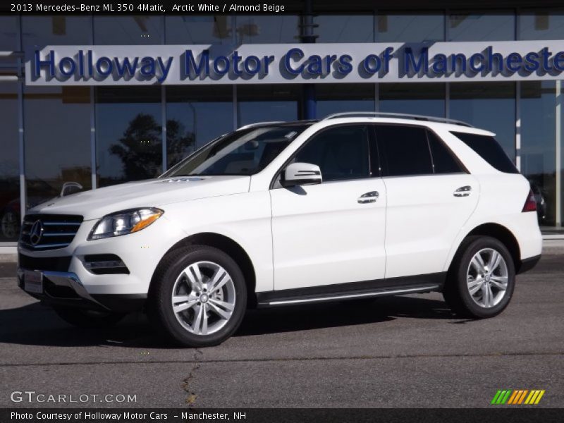 Arctic White / Almond Beige 2013 Mercedes-Benz ML 350 4Matic