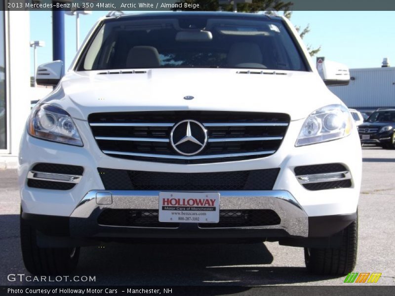 Arctic White / Almond Beige 2013 Mercedes-Benz ML 350 4Matic