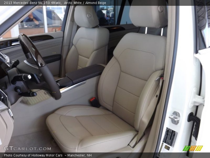 Arctic White / Almond Beige 2013 Mercedes-Benz ML 350 4Matic