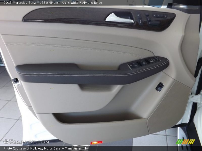 Arctic White / Almond Beige 2013 Mercedes-Benz ML 350 4Matic