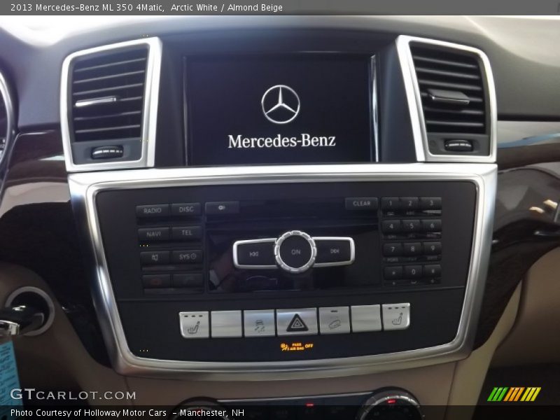 Arctic White / Almond Beige 2013 Mercedes-Benz ML 350 4Matic