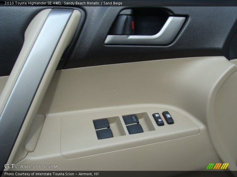 Sandy Beach Metallic / Sand Beige 2010 Toyota Highlander SE 4WD