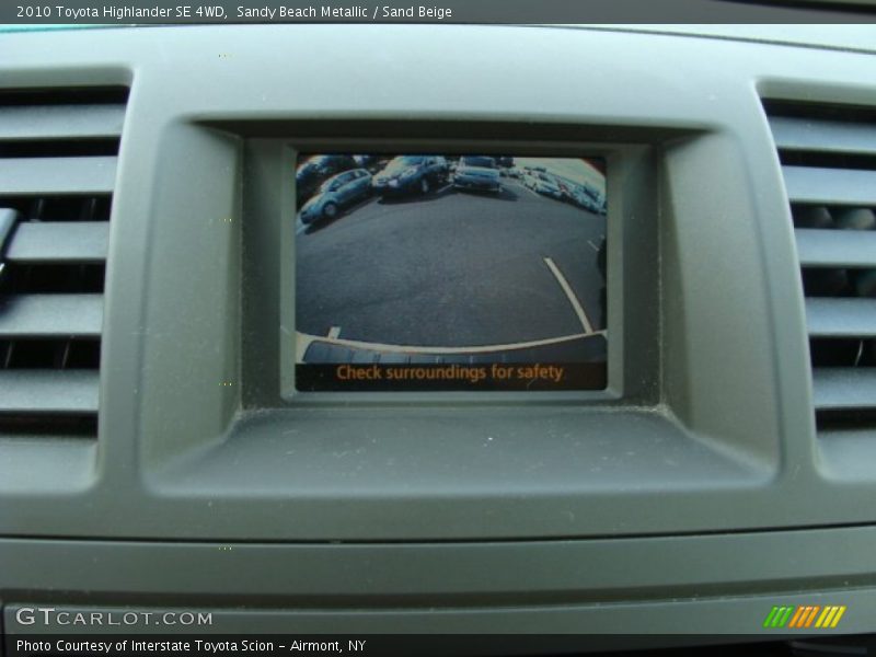Sandy Beach Metallic / Sand Beige 2010 Toyota Highlander SE 4WD