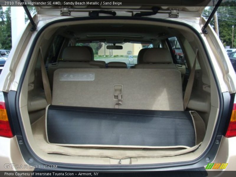 Sandy Beach Metallic / Sand Beige 2010 Toyota Highlander SE 4WD