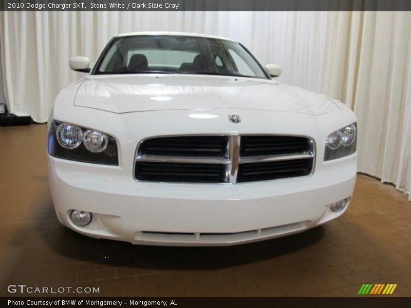 Stone White / Dark Slate Gray 2010 Dodge Charger SXT