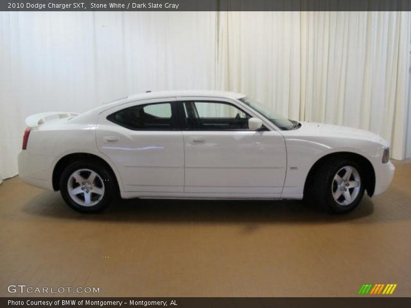Stone White / Dark Slate Gray 2010 Dodge Charger SXT