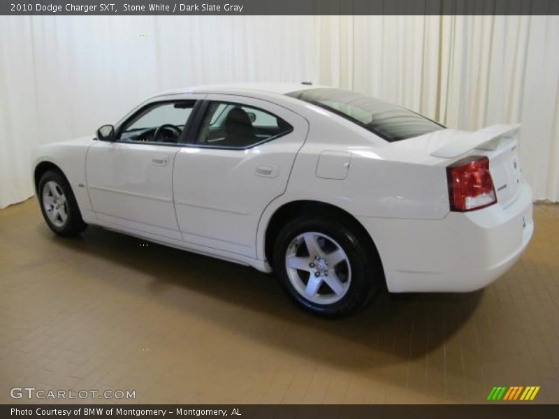 Stone White / Dark Slate Gray 2010 Dodge Charger SXT