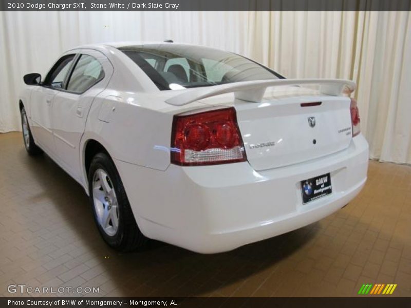 Stone White / Dark Slate Gray 2010 Dodge Charger SXT