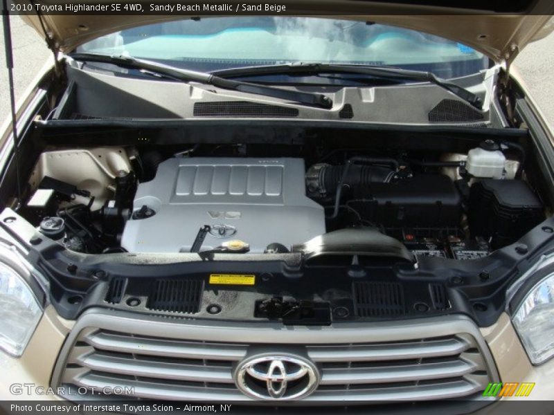 Sandy Beach Metallic / Sand Beige 2010 Toyota Highlander SE 4WD
