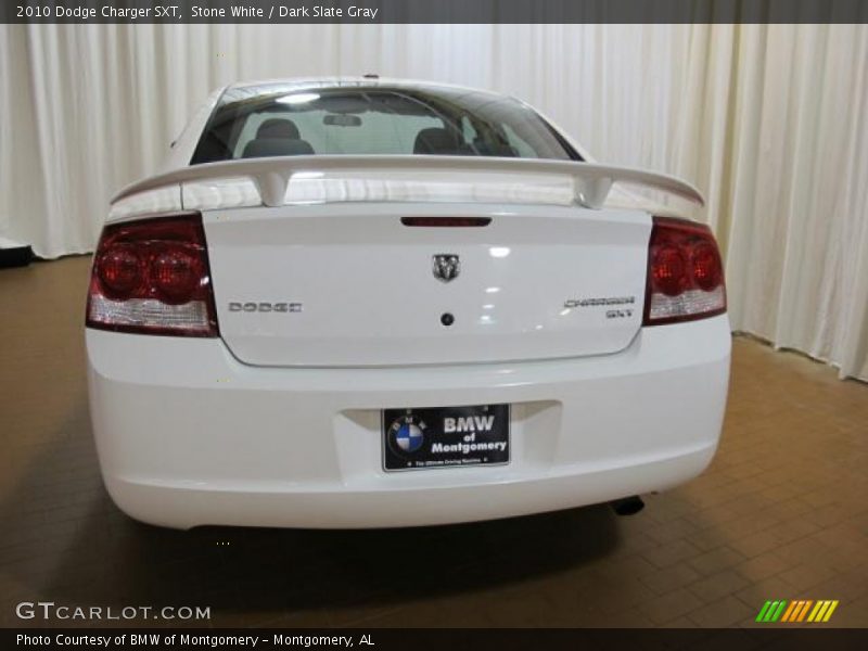 Stone White / Dark Slate Gray 2010 Dodge Charger SXT