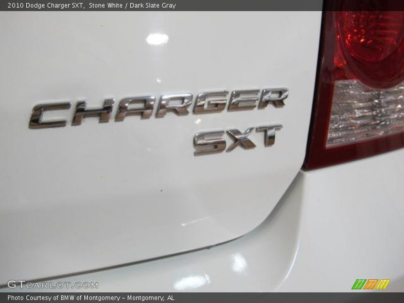 Stone White / Dark Slate Gray 2010 Dodge Charger SXT
